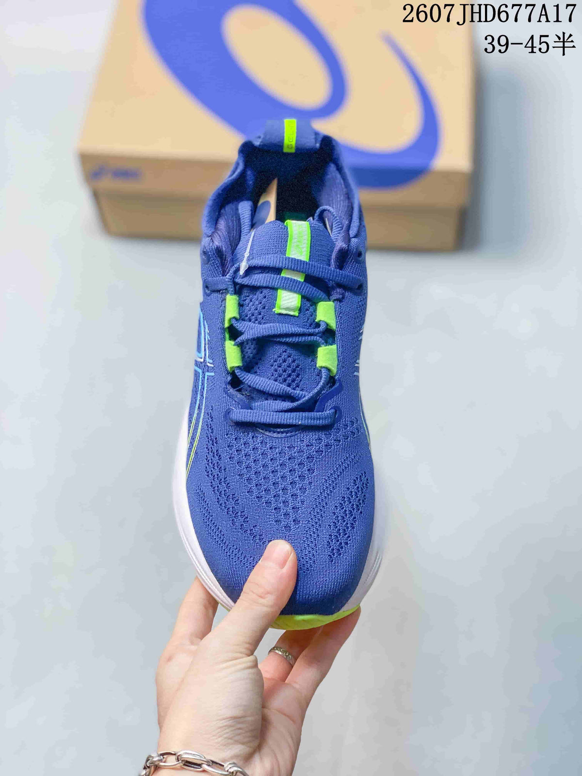 ASICS Gel-Nimbus 26 Blue Green Running Shoes