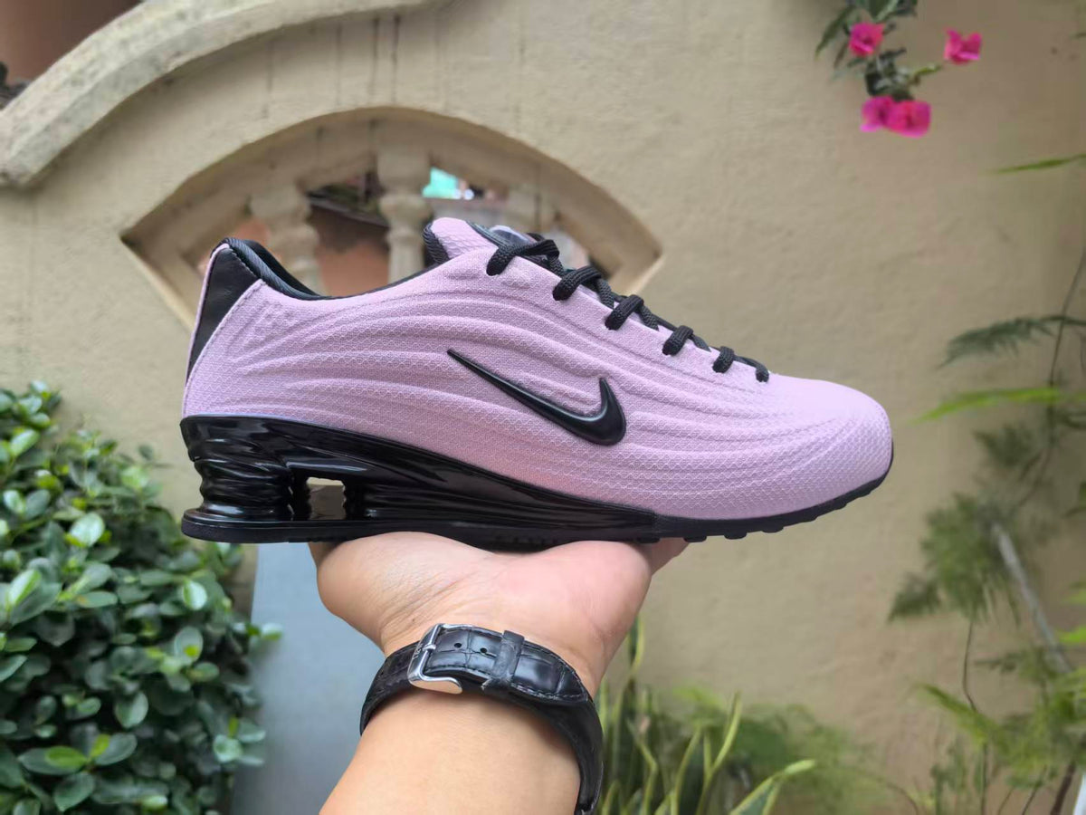 Nike Shox-Style Low-Top Sneakers with Spring Heel