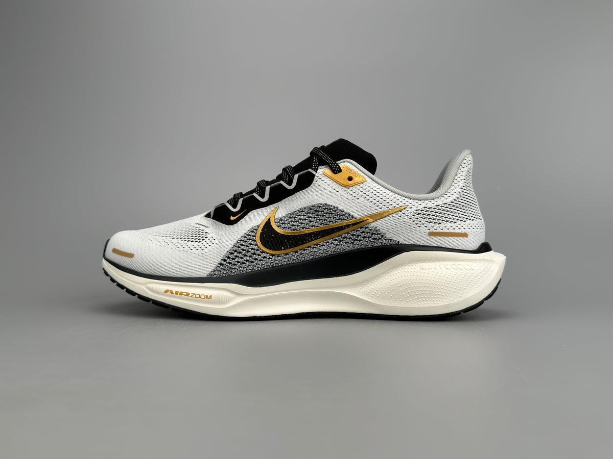 Nike Air Zoom Pegasus 41 White Black Metallic Gold HQ3220-100