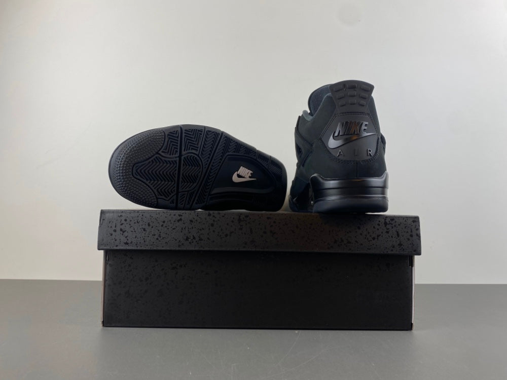 Air Jordan 4 Black Cat Black Sneakers FV5029-010