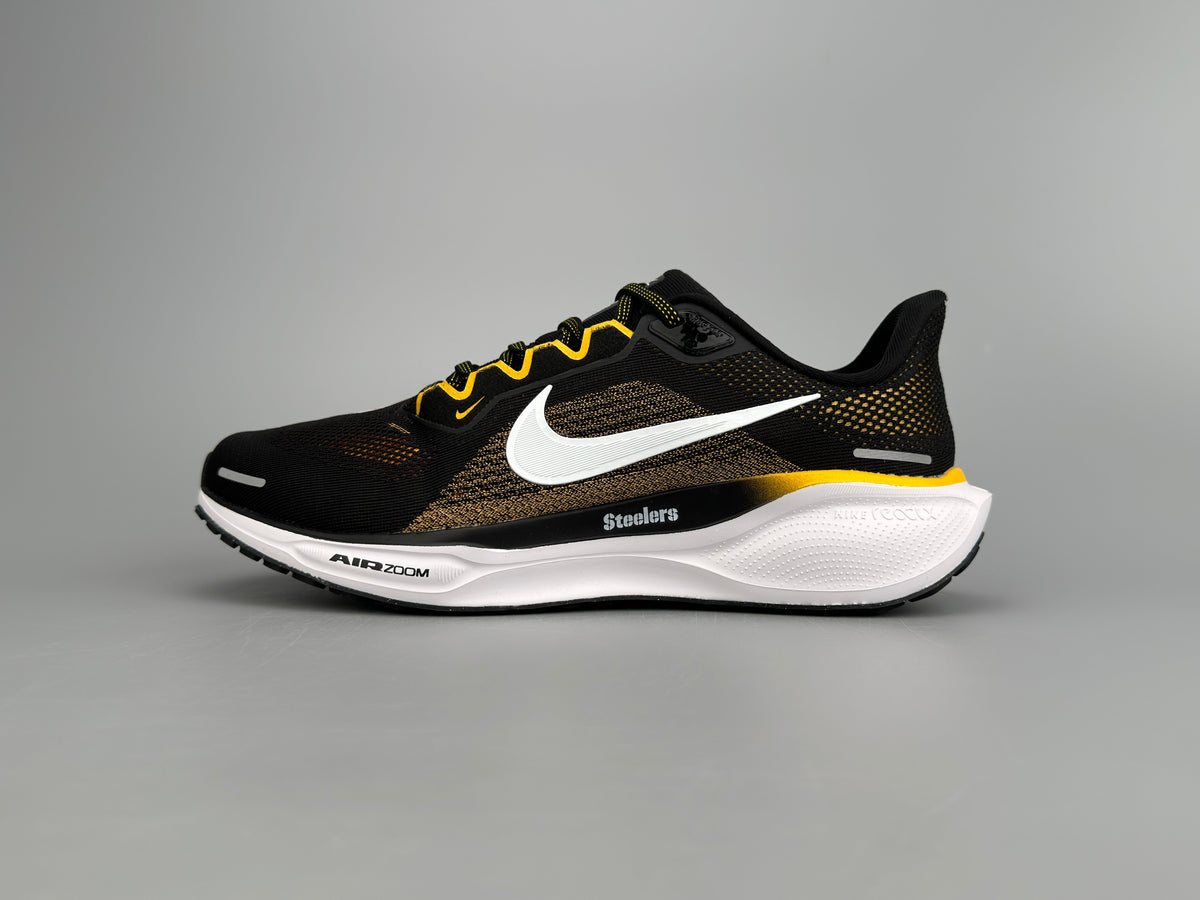 Nike Air Zoom Pegasus 41 Steelers Black Running Shoes FZ5097-001