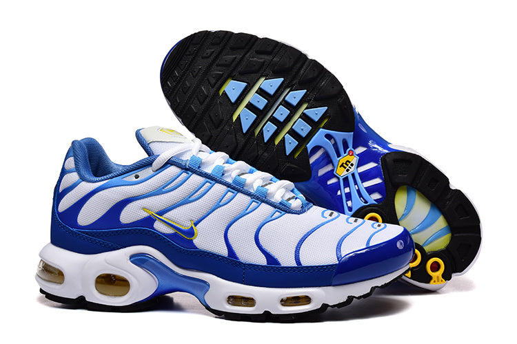 Nike Air Max Plus White and Blue Sneakers 8909-724