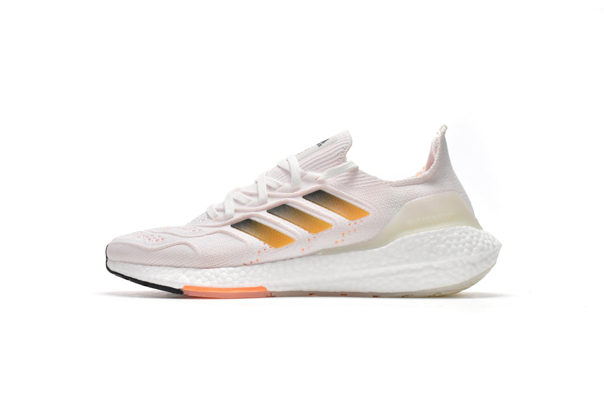 adidas Ultra Boost 2022 Heat.RDY White Flash Orange Running Shoes GZ0129