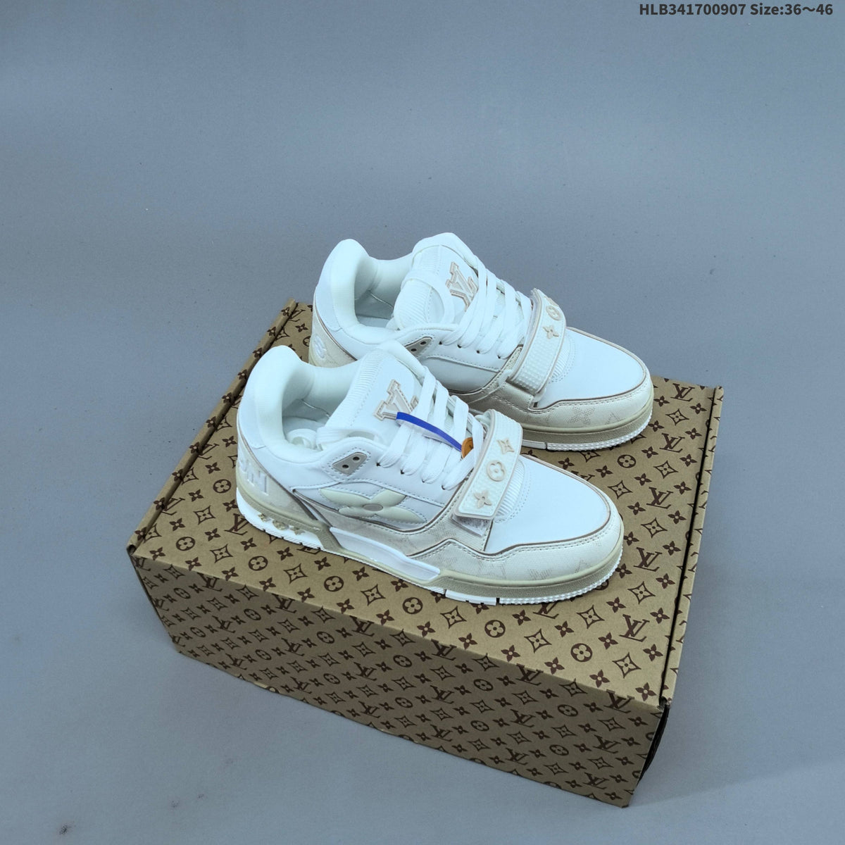 Louis Vuitton LV Trainer-Style Women's Platform Sneakers