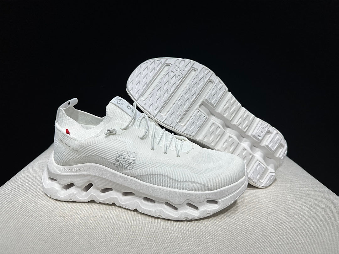 On x Loewe Cloudtilt White Sneakers