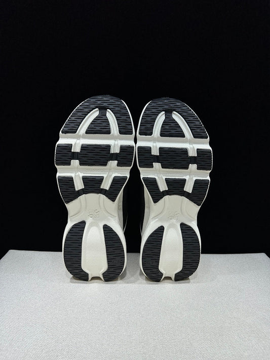 On x LOEWE Cloudventure 3.0 Black and White Sneakers