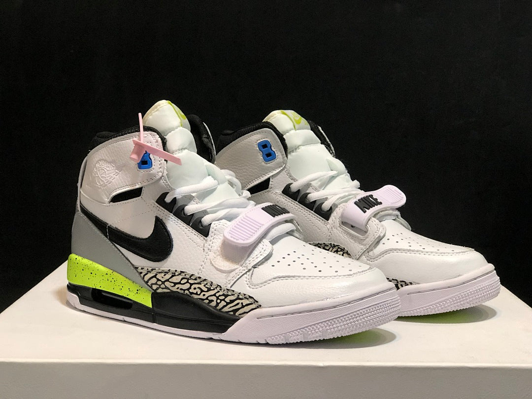 Jordan Legacy 312 Command Force White Black Sneakers AQ4160-107