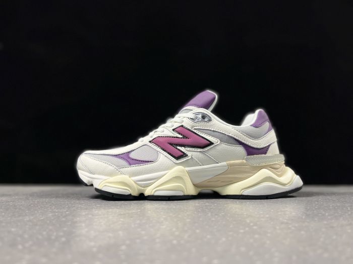 New Balance U9060ESC Sneakers in White and Purple