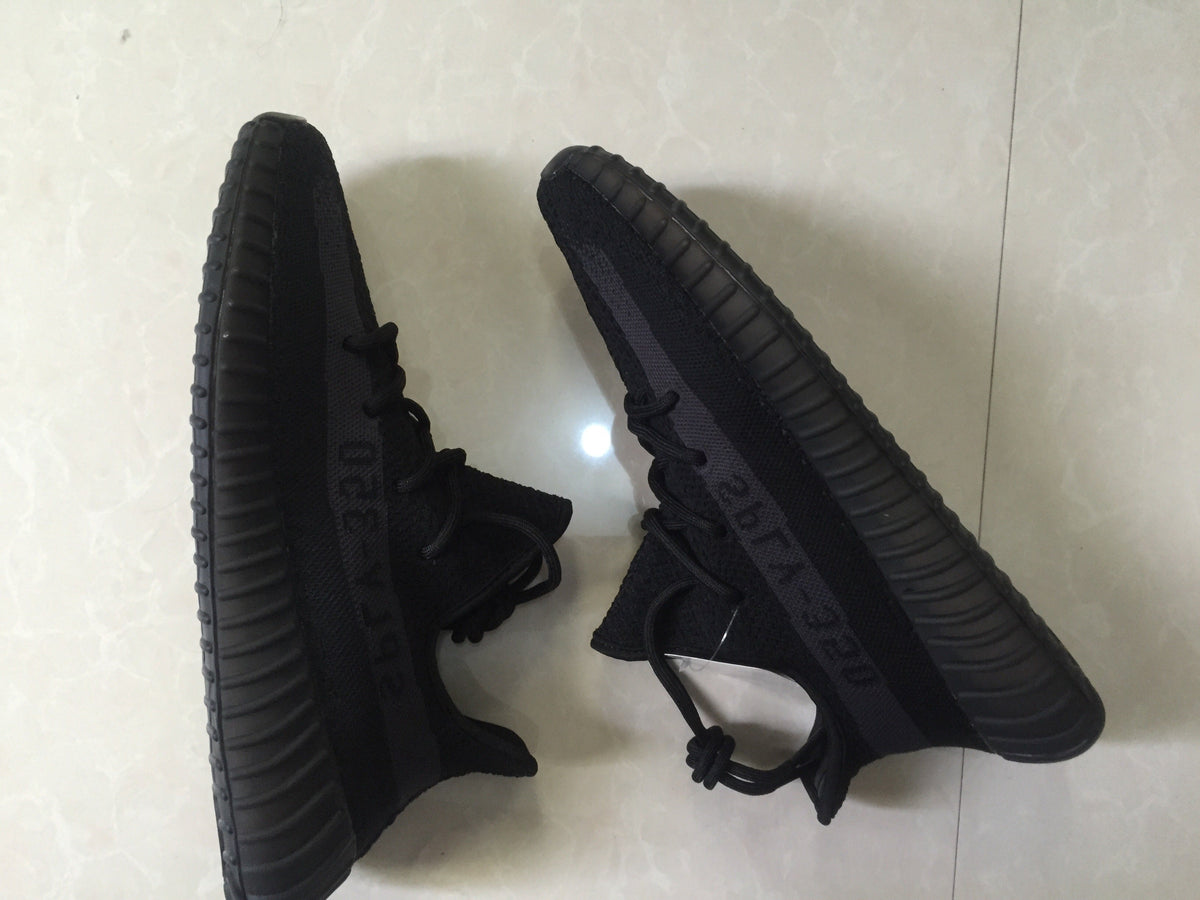 Adidas Yeezy Boost 350 V2 Black Knit Sneakers