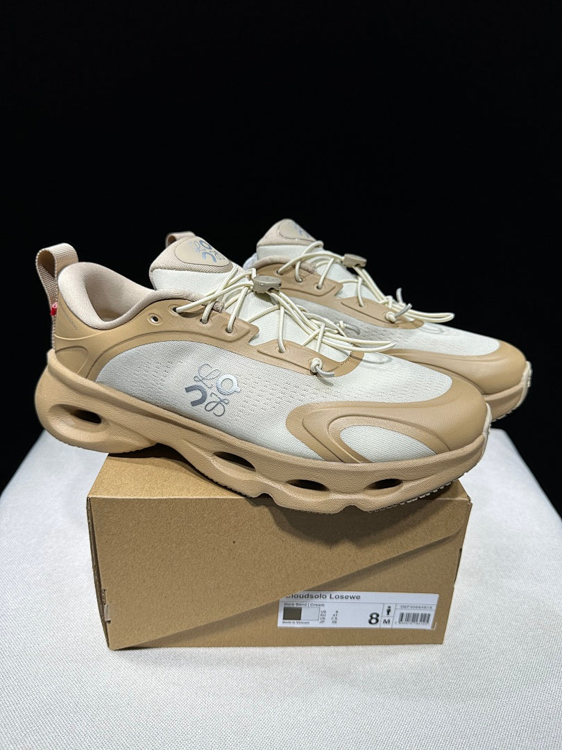 On x Loewe Cloudventure 3.0 Sneakers in Light Brown