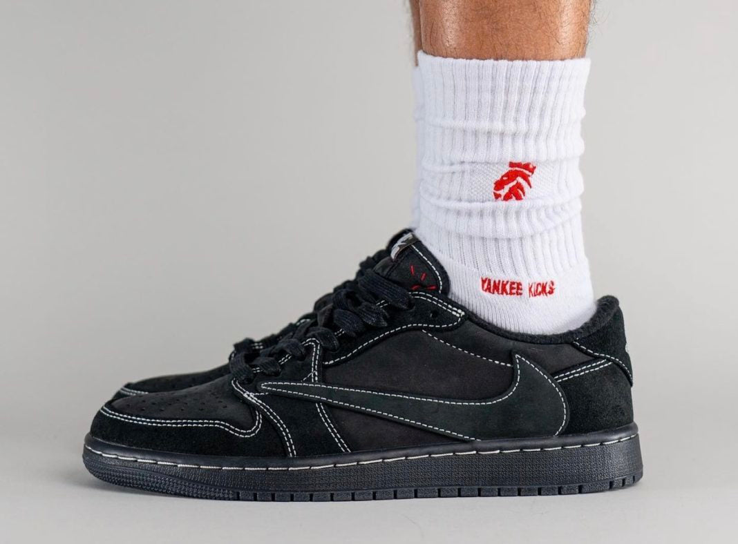 Jordan 1 Low OG Travis Scott Black Sneakers DM7866-001