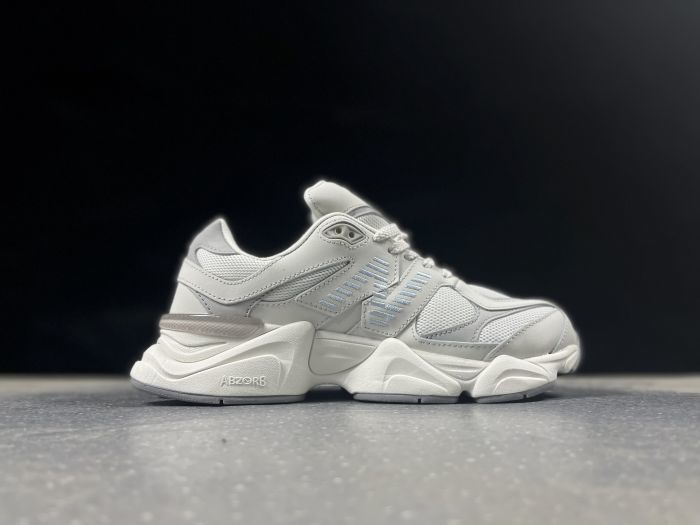 New Balance U9060ZGA Sneakers in White and Light Blue