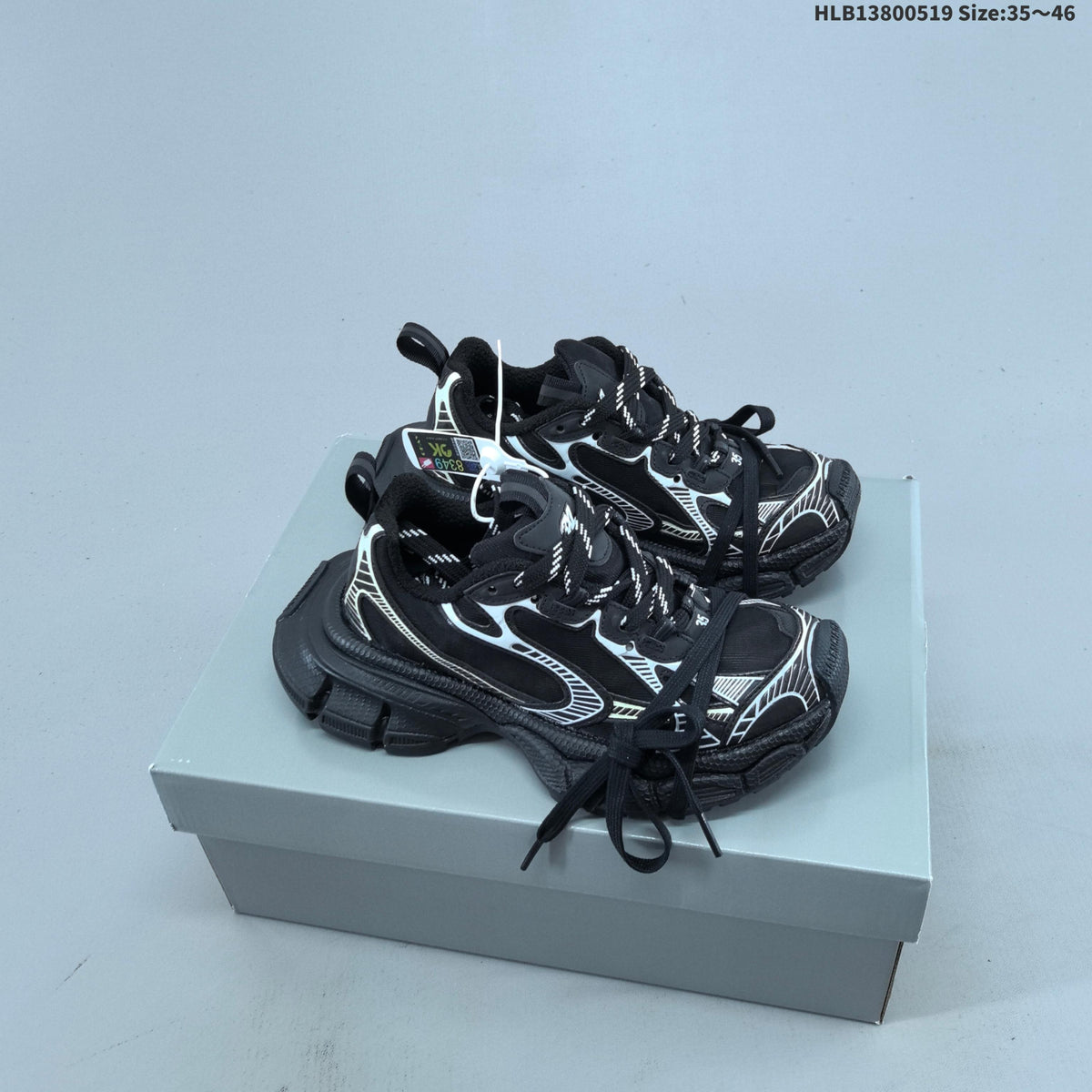 Balenciaga Chunky Sneakers in Mixed Colorways