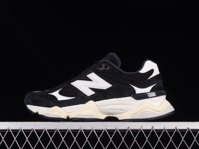 New Balance 9060 U9060AAA Black and White Sneakers