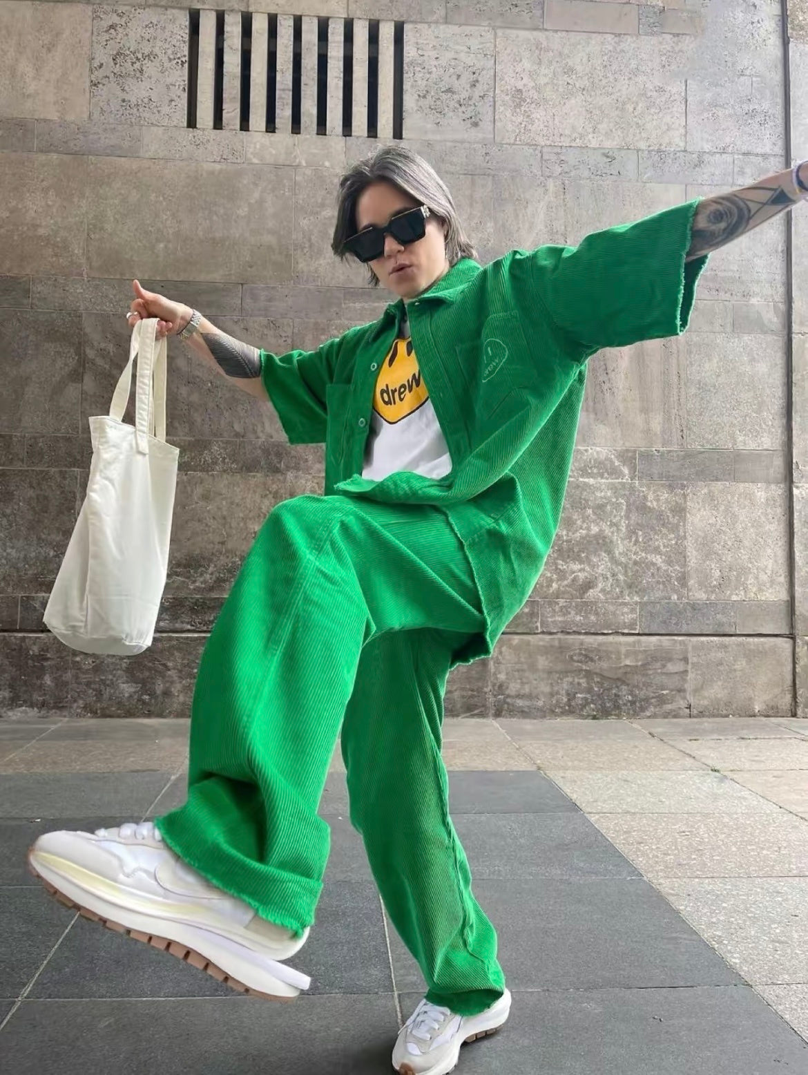 Nike x sacai VaporWaffle Sneakers, White DD1875-100