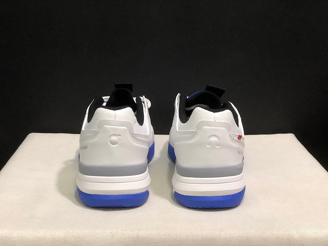 On The Roger Clubhouse Pro White Blue Sneakers