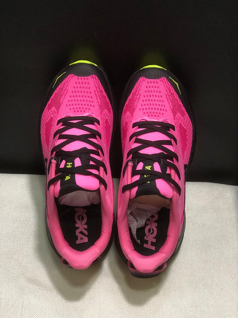 HOKA Challenger 8 Trail Running Shoes in Pink