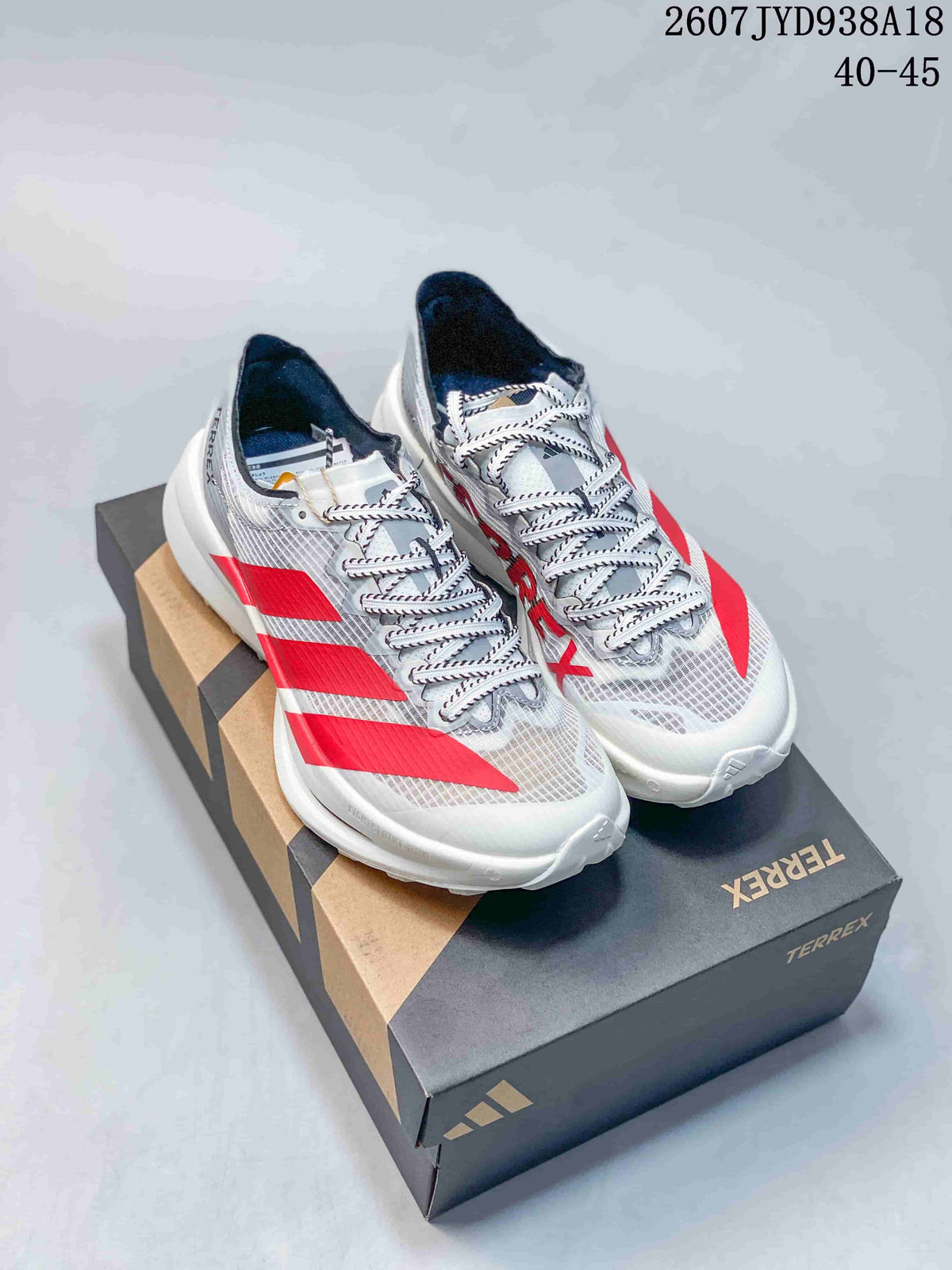 Adidas Adizero Evo SL 2 Running Shoes White Red