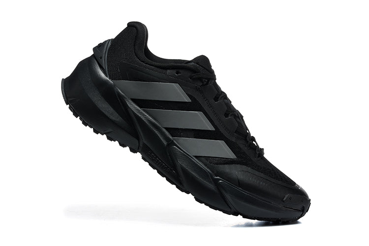 Adidas Adistar Black and Silver Sneakers