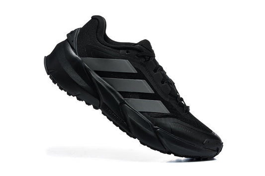 Adidas Adistar Black and Silver Sneakers