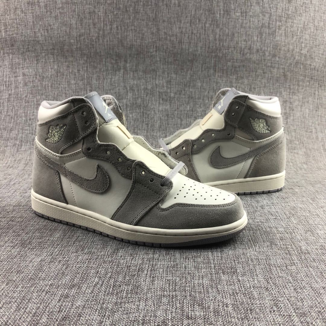 Jordan 1 High OG Premium Gray Sneakers AH7389-101