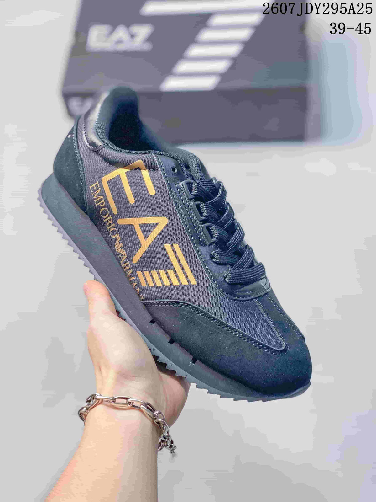 Emporio Armani EA7 Lace-Up Low-Top Sneakers 2607JDY295A25