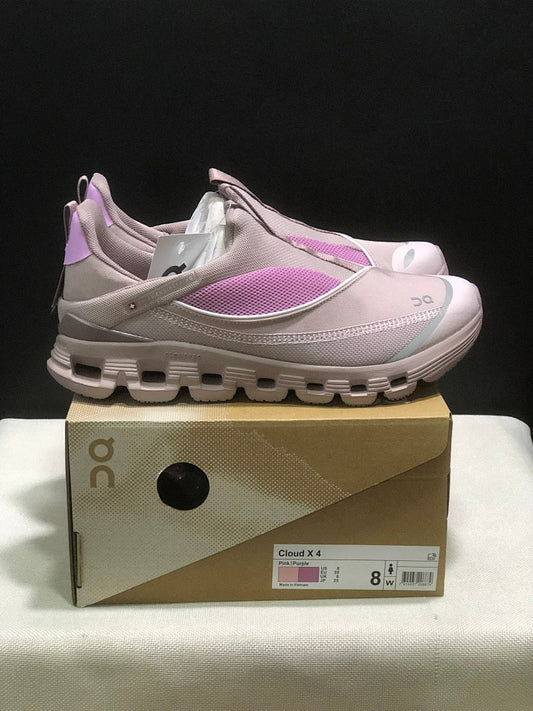On Cloud 4 Coast Slip-On Sneakers Pink/Purple