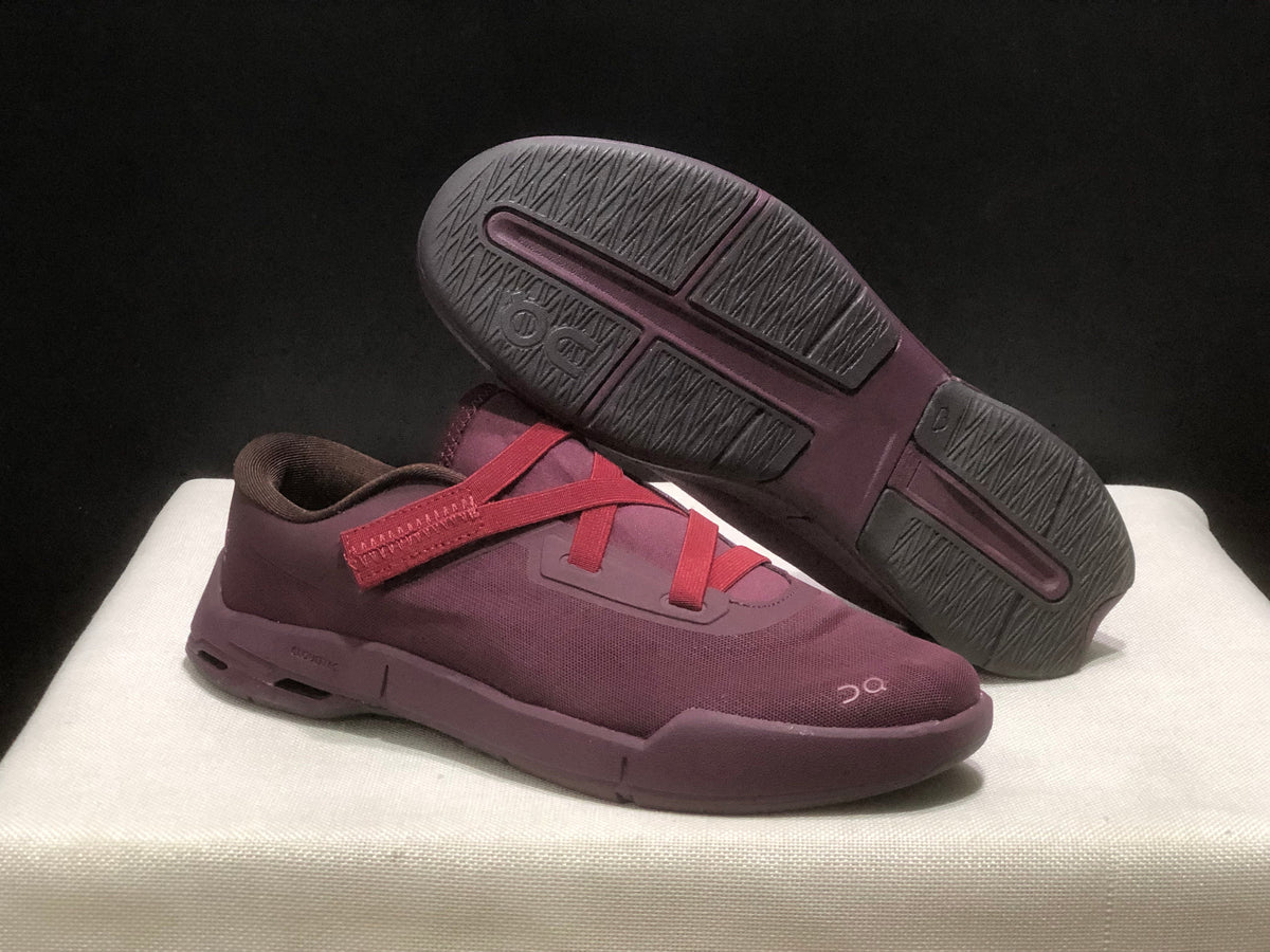 On Cloudnova Moon Sneakers in Plum