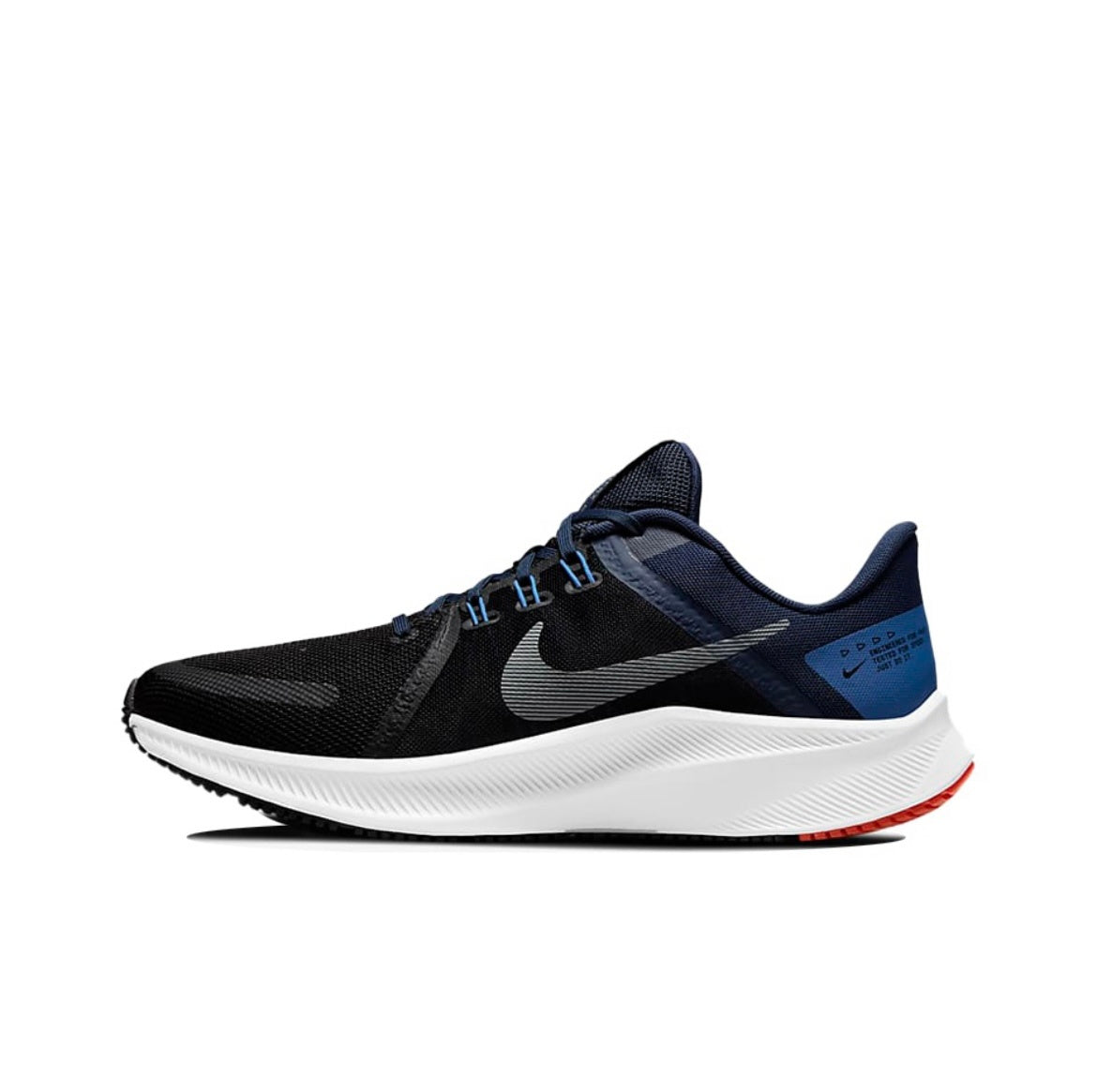 Nike Quest 4 Running Shoes Black Blue DA1105-004