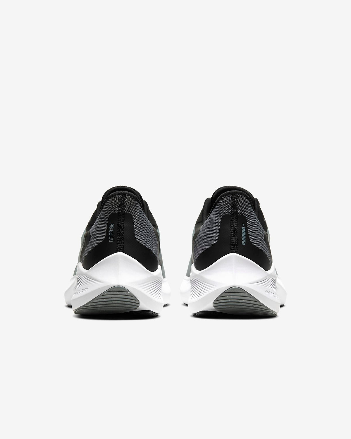 Nike Zoom Winflo 7 Running Shoes, Grey/Black, CJ0291-003
