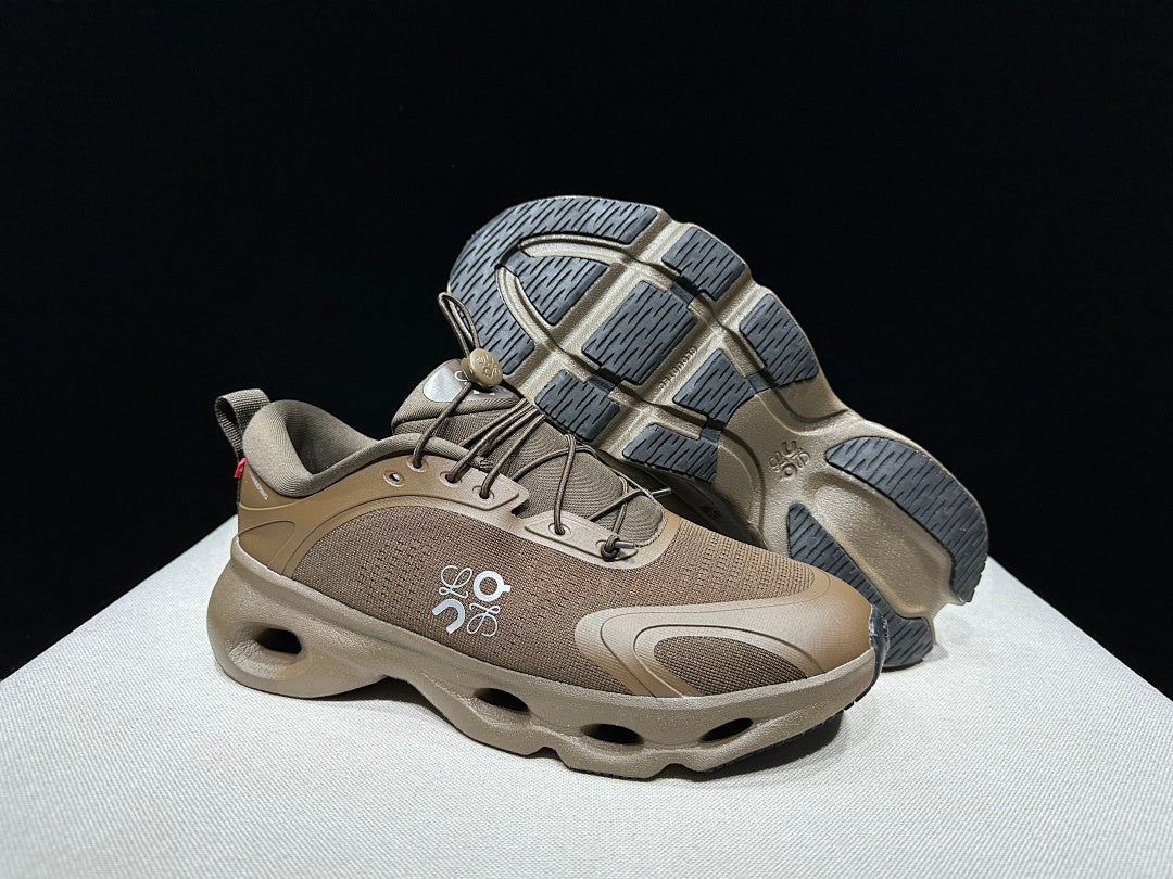 On x LOEWE Cloudventure 3.0 Sneakers, Light Brown