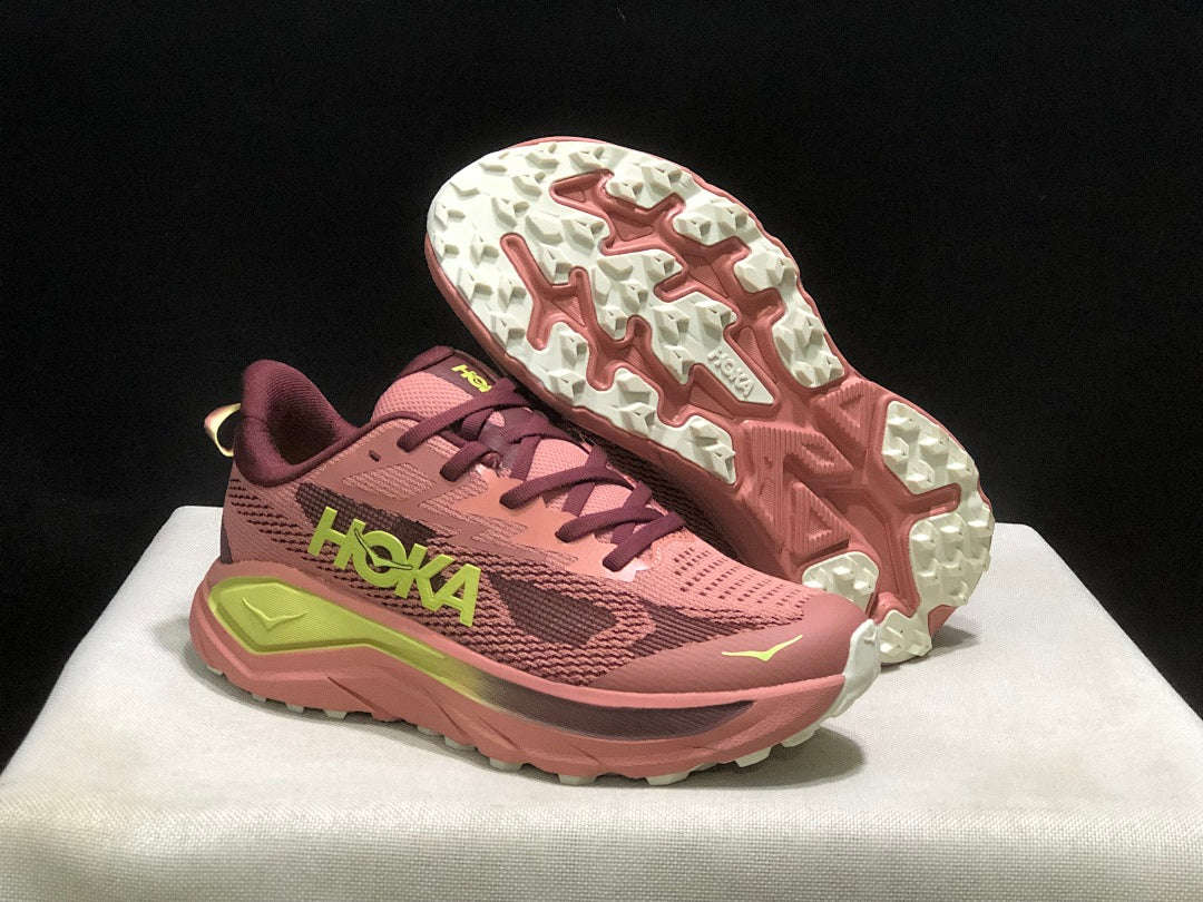 HOKA Challenger 8 Trail Running Shoes – Rose Pink