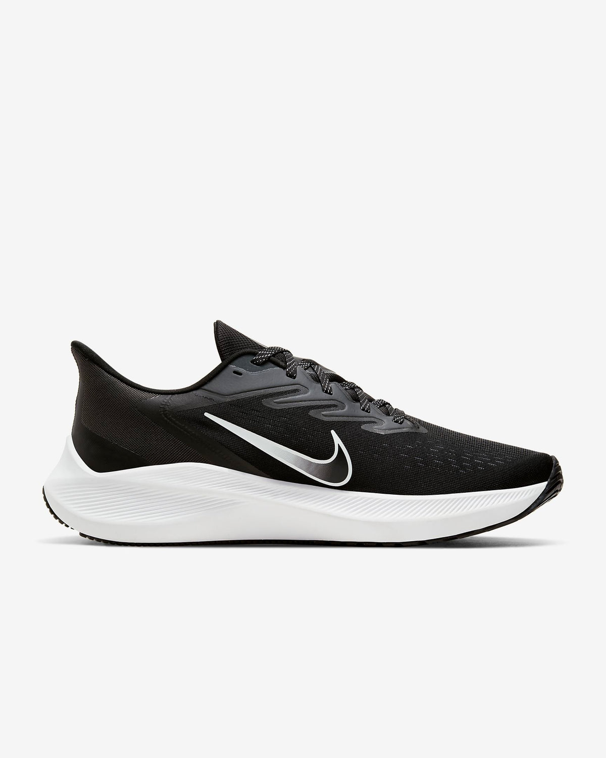 Nike Zoom Winflo 7 Running Shoes Black White CJ0291-005