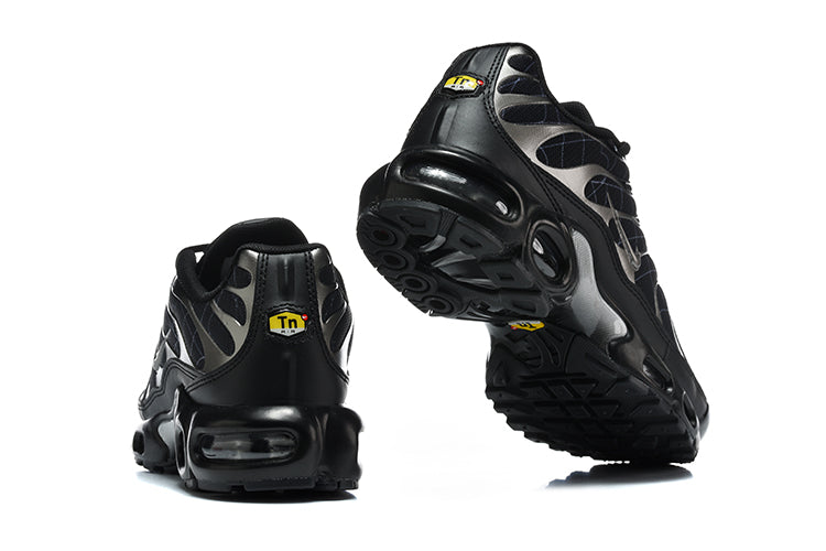 Nike Air Max Plus Black and Silver Sneakers