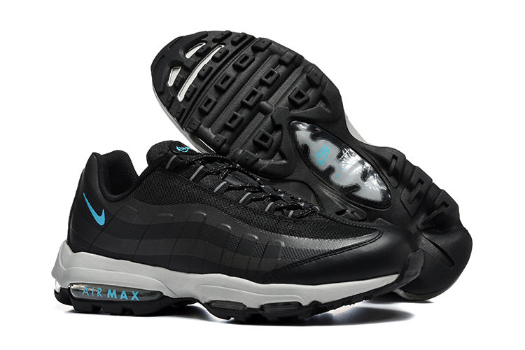 Nike Air Max Black and Blue Sneakers