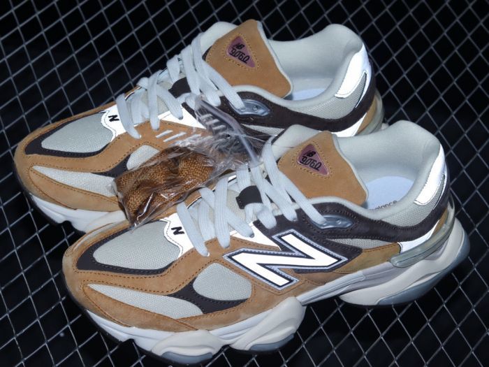 New Balance 9060 U9060WOR Sneakers in Tan and Brown