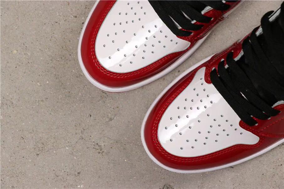 Air Jordan 1 Fearless High-Top Sneakers in Red, White and Blue