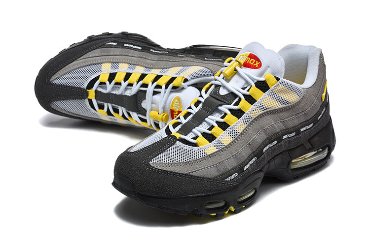 Nike Air Max 95 Undefeated Grey and Yellow Sneakers