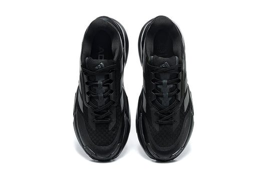 Adidas Adistar Black and Silver Sneakers