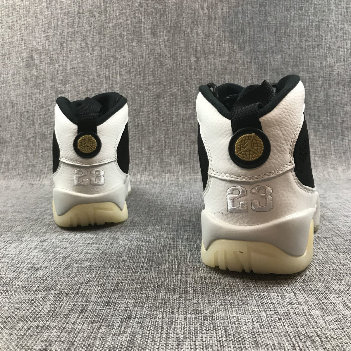 Jordan Air Jordan 9 Retro LA High-Top Sneakers Black White 302370-021