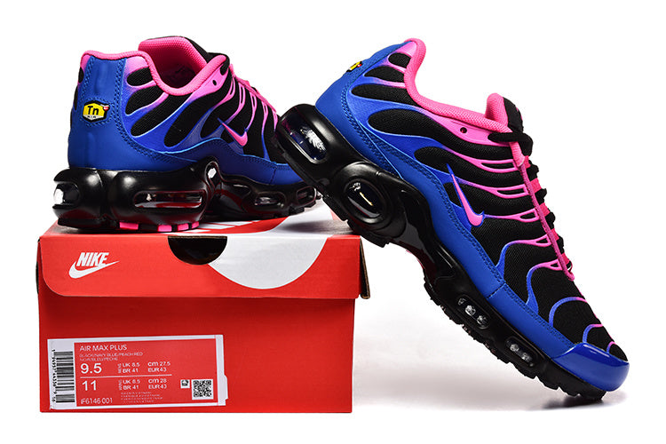 Nike Air Max Plus Sneakers Black Blue Pink