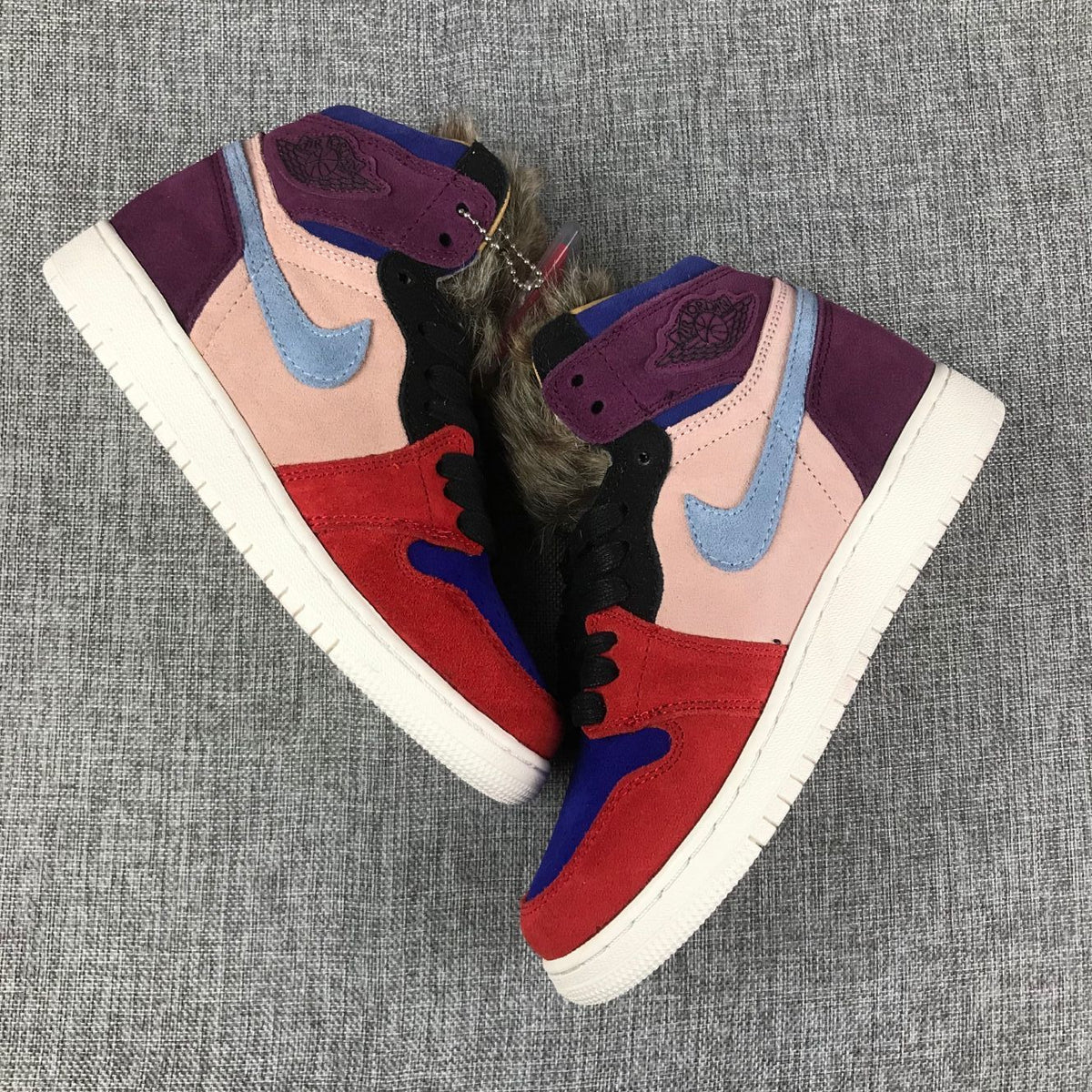 Air Jordan 1 High OG Christmas Red Multicolor Sneakers