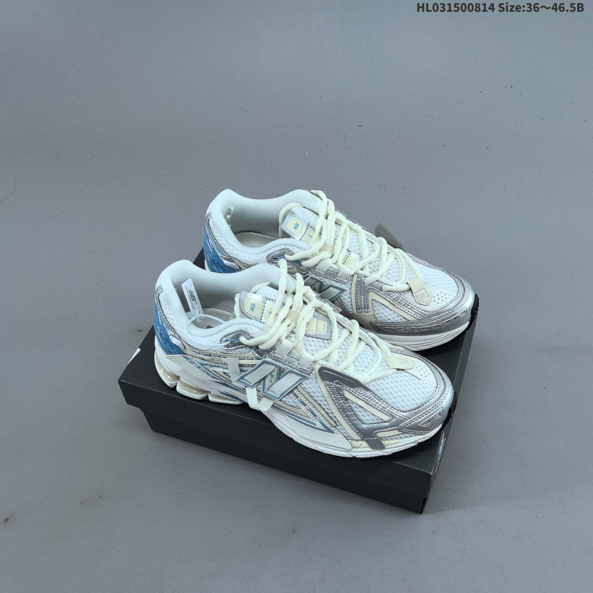 New Balance M1906R Sneakers in White, Silver and Blue