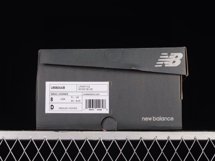 New Balance 9060 White Black Lifestyle Sneakers U9060AAB