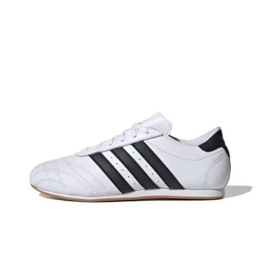 Adidas JS1194 White and Black Low-Profile Sneakers