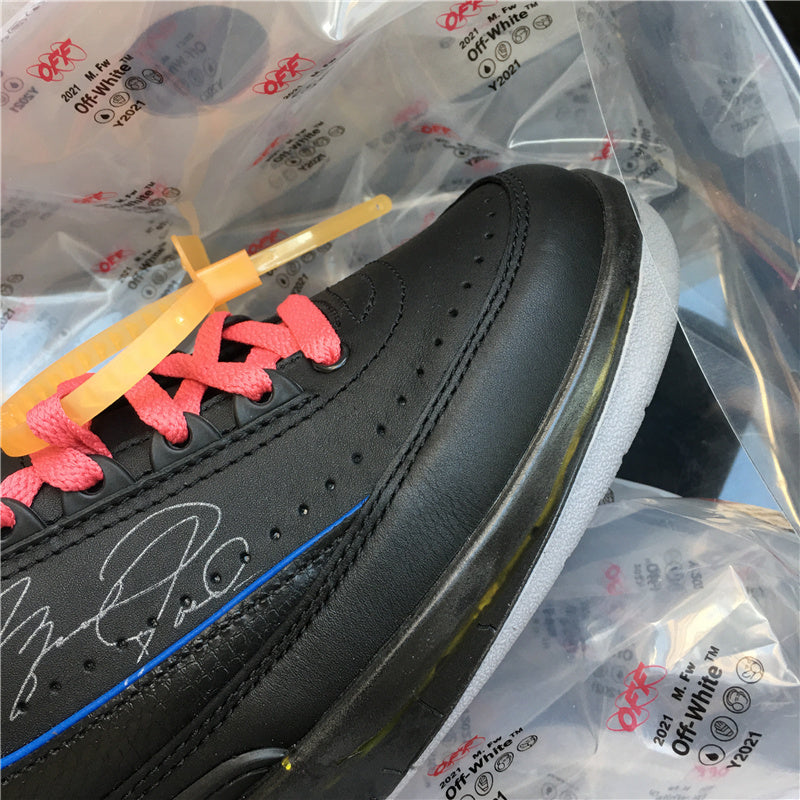 Nike Air Jordan 2 Retro Low SP Black Blue Sneakers