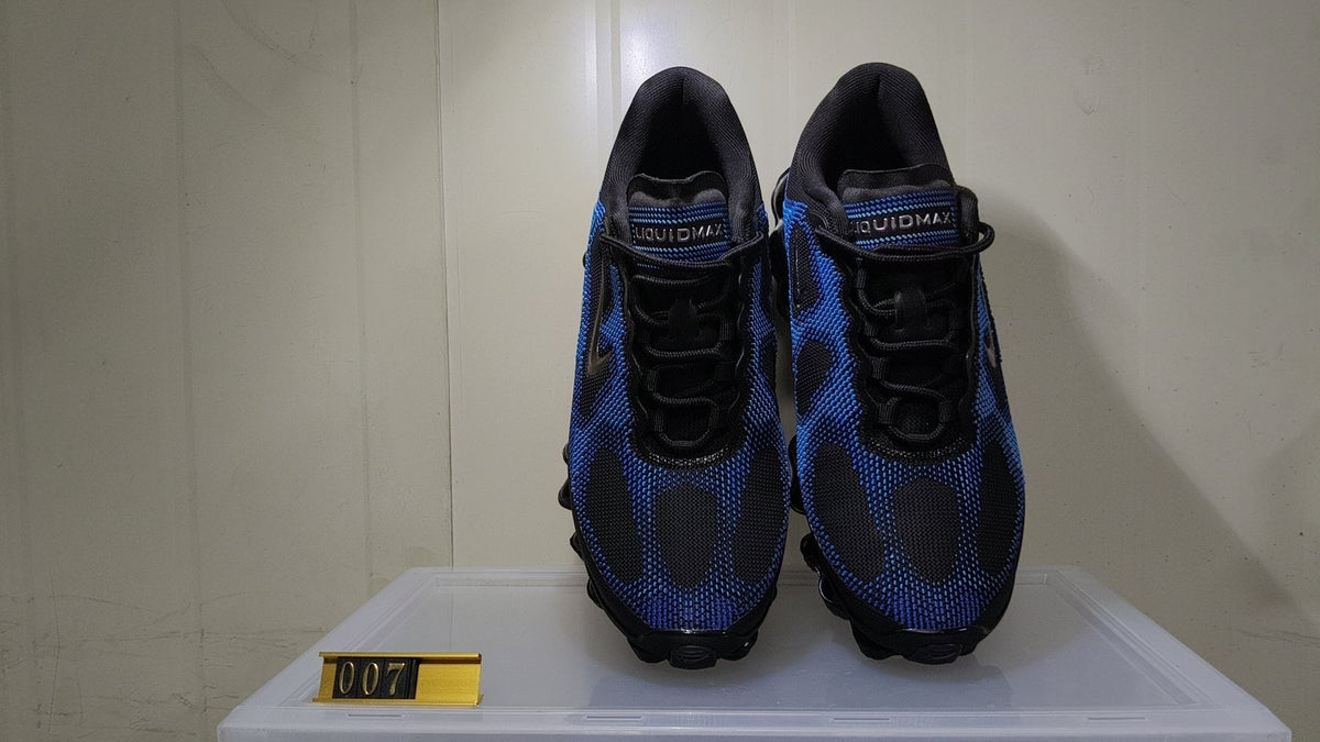 Nike Air Liquid Max Black and Blue Sneakers