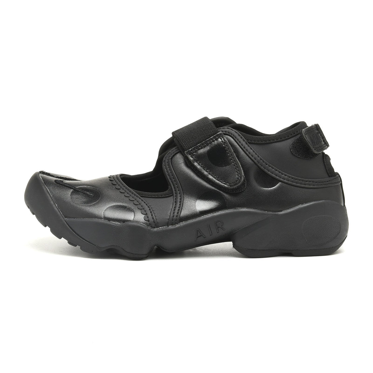 Nike Air Rift BR Split-Toe Shoe Black Silver