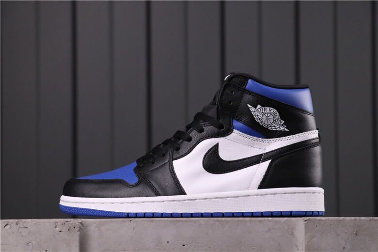 Air Jordan 1 Game Royal High-Top Sneakers Black Blue White
