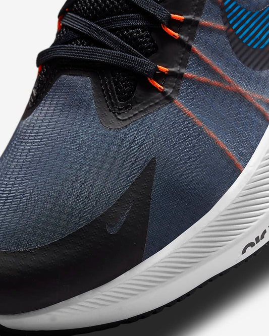 Nike Zoom Winflo 8 Running Shoes, Black Blue CW3419-007
